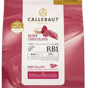 Callebaut Ruby Chocolate Callets
