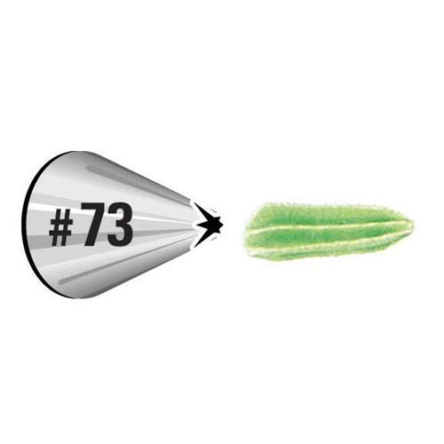 Wilton Leaf Decorating Tip #73 Wilton Piping Tip - Bake Supply Plus