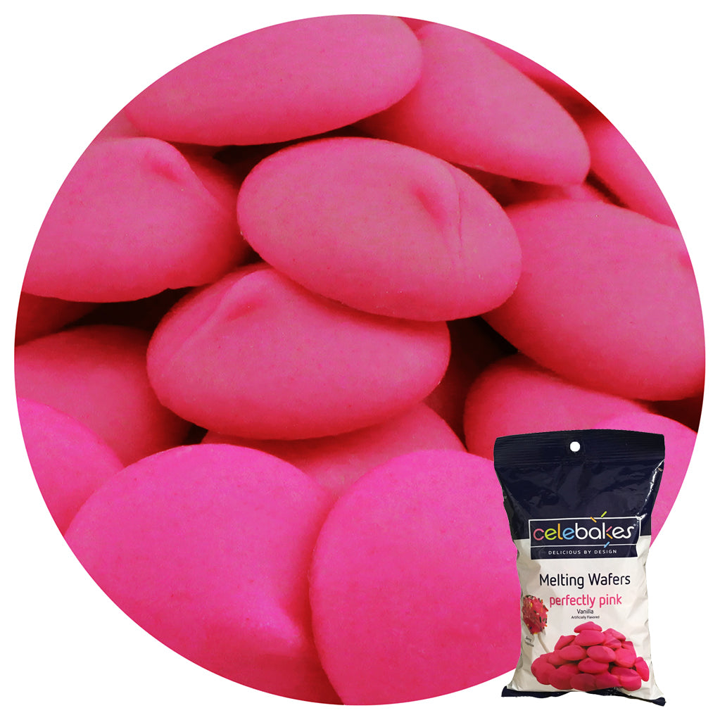 Merckens Pink Confectionery candy CK Products Chocolate Melts - Bake Supply Plus