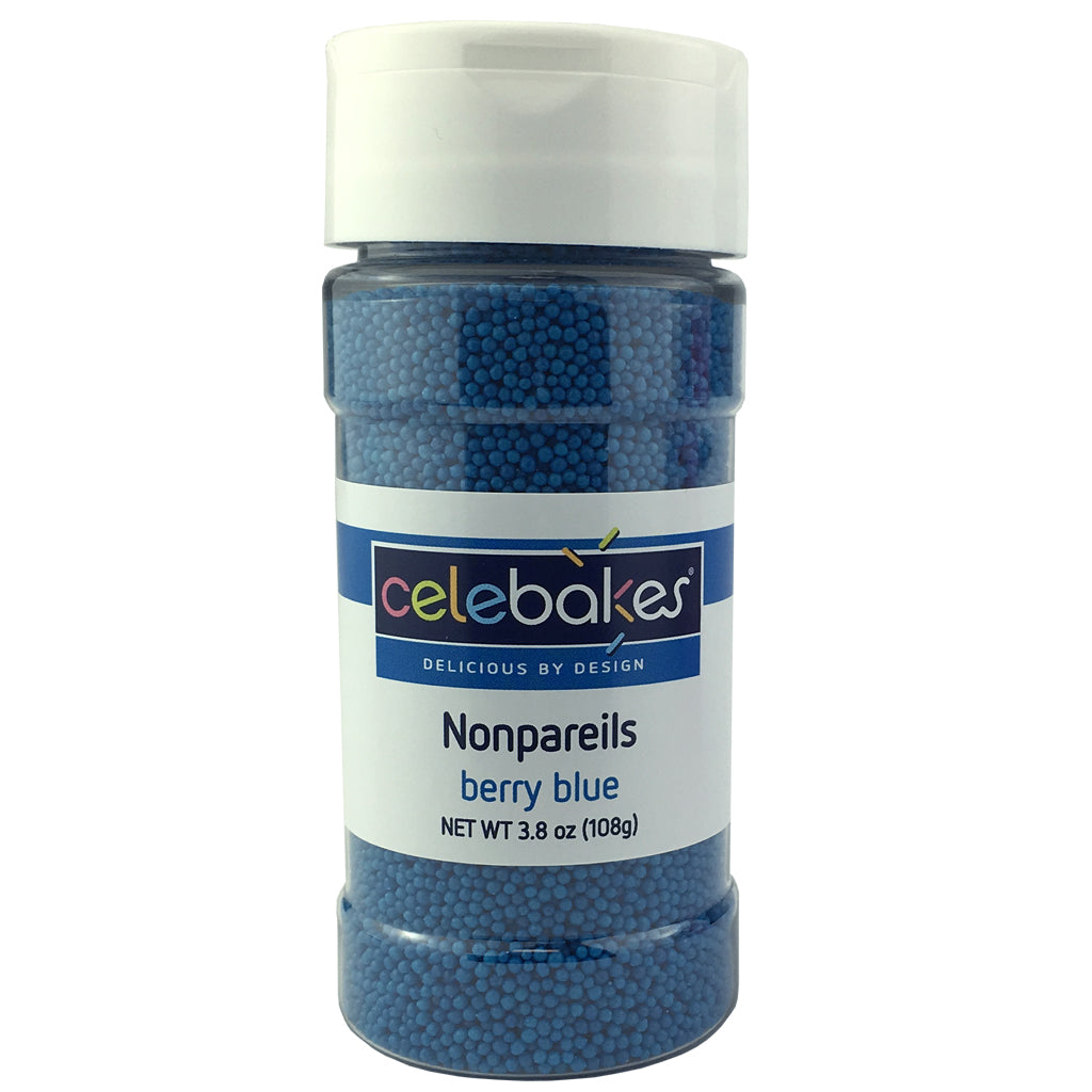 CK Nonpareils Berry Blue 3.8 oz CK Products Sprinkles - Bake Supply Plus