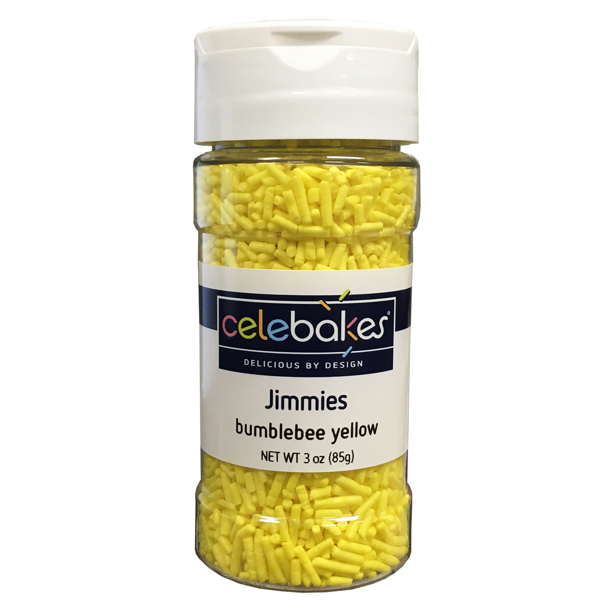 CK Jimmies Yellow — 3.2 oz/16 oz CK Products Sprinkles - Bake Supply Plus