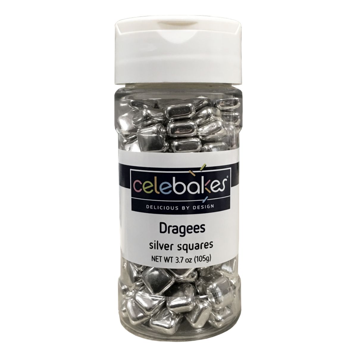 CK Dragees Silver Squares 3.7oz