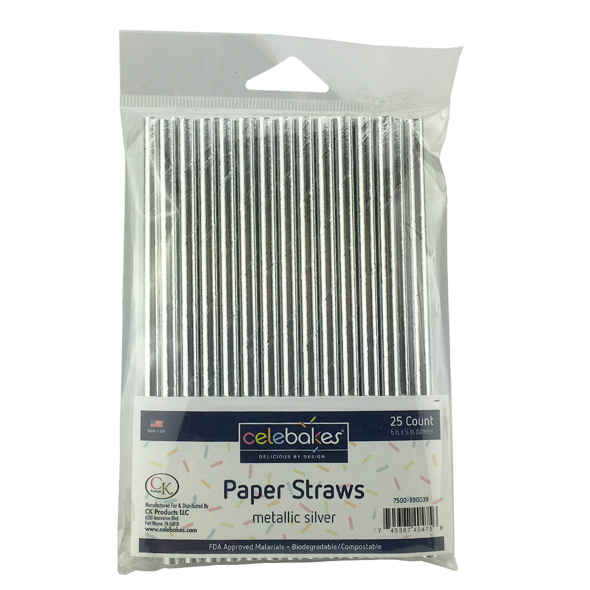 Celebakes Paper Straws