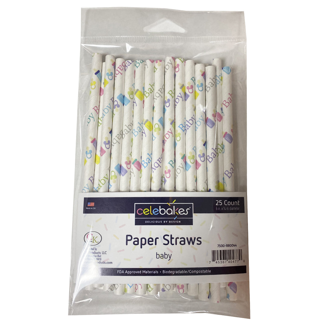 Celebakes Paper Straws