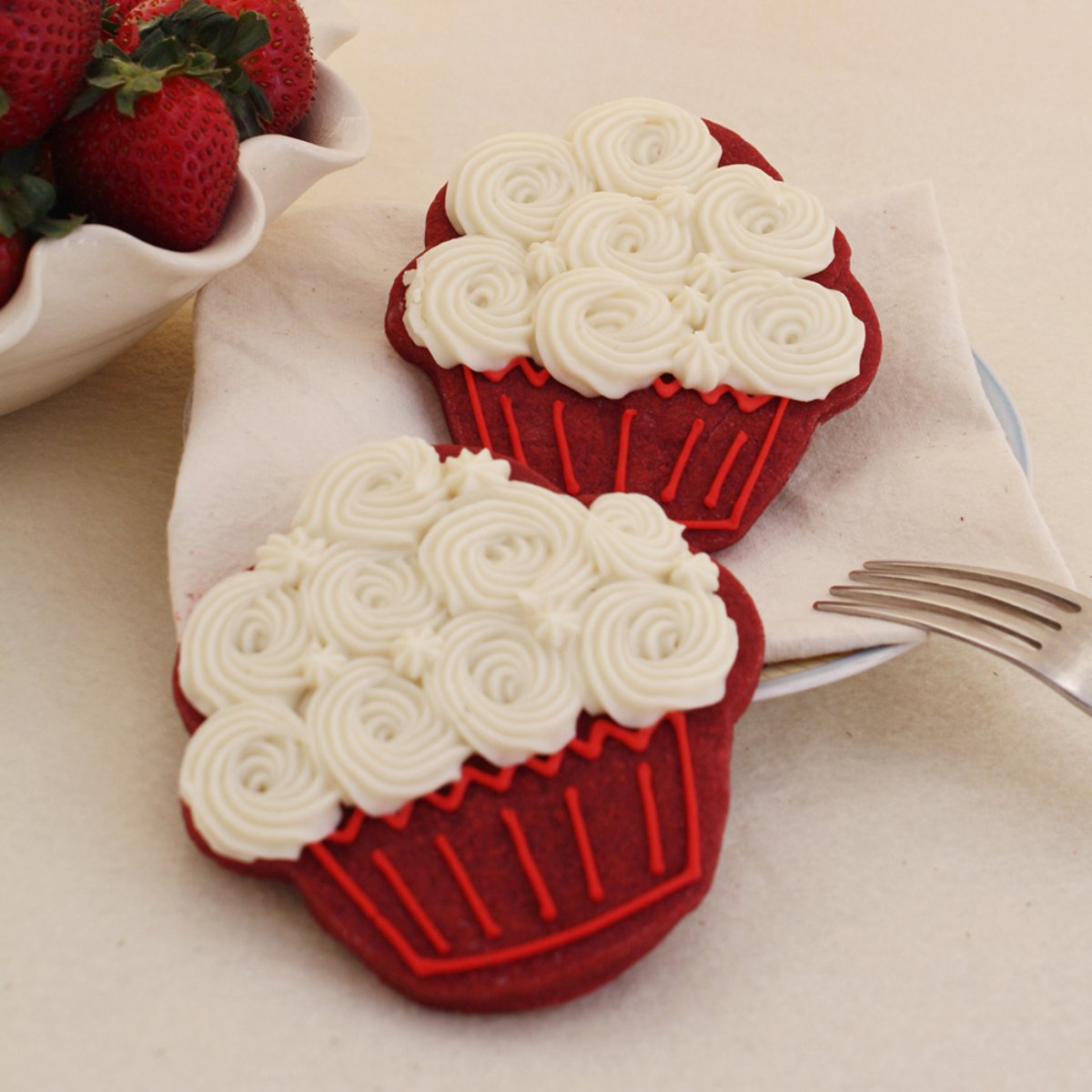 Cupcake Cookie Cutter Ann Clark Cookie Cutter - Bake Supply Plus