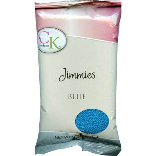 CK Jimmies Blue — 3.2 oz/16 oz CK Products Sprinkles - Bake Supply Plus