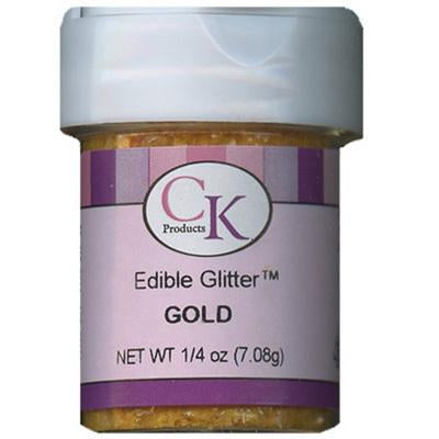CK Edible Glitter Gold 1/4 oz