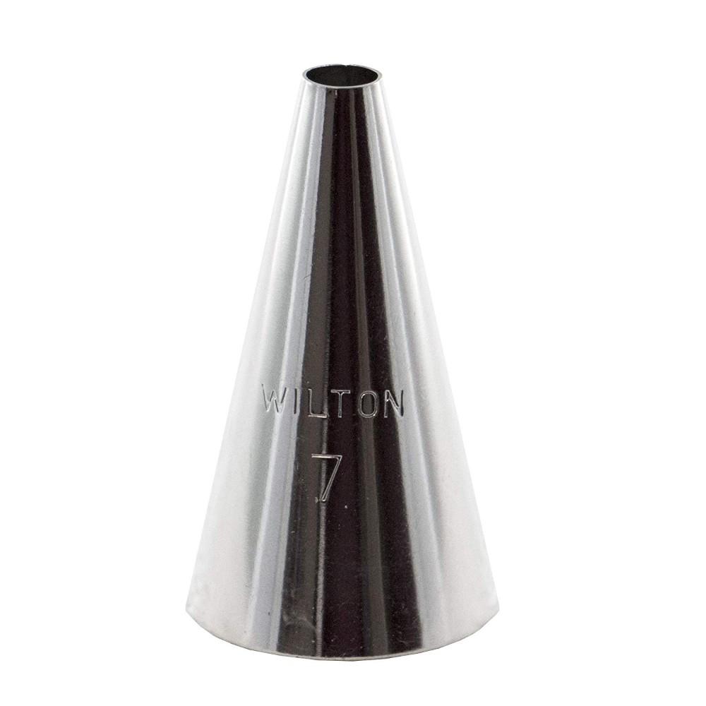 Wilton Round Piping Tip #7 Wilton Piping Tip - Bake Supply Plus