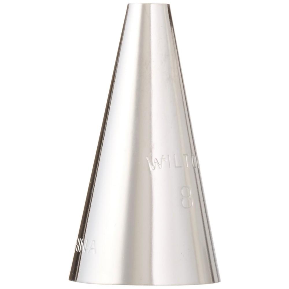 Wilton Round Decorating Tip #8 Wilton Piping Tip - Bake Supply Plus