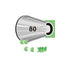 Wilton Specialty Ruffle Decorating Cake Tip #80 Wilton Piping Tip - Bake Supply Plus