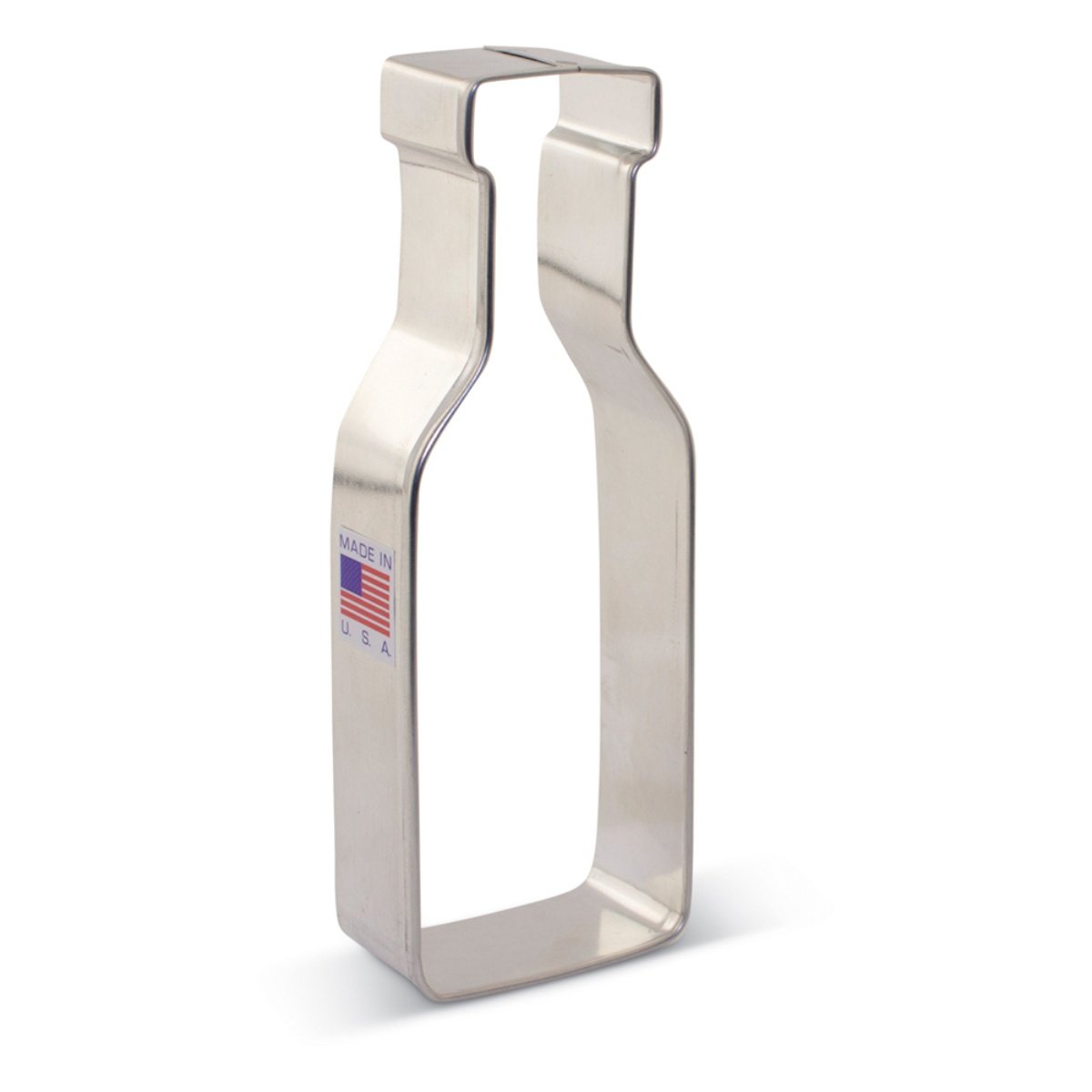 Wine Bottle Cookie Cutter Ann Clark Cookie Cutter - Bake Supply Plus