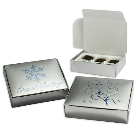 Silver best sale candy boxes