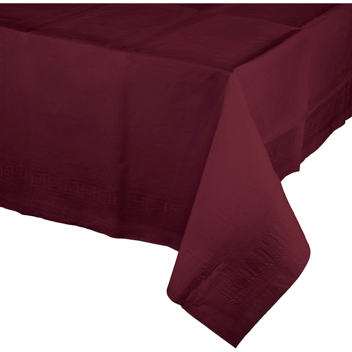 Creative Converting Plastic-Lined Tablecover