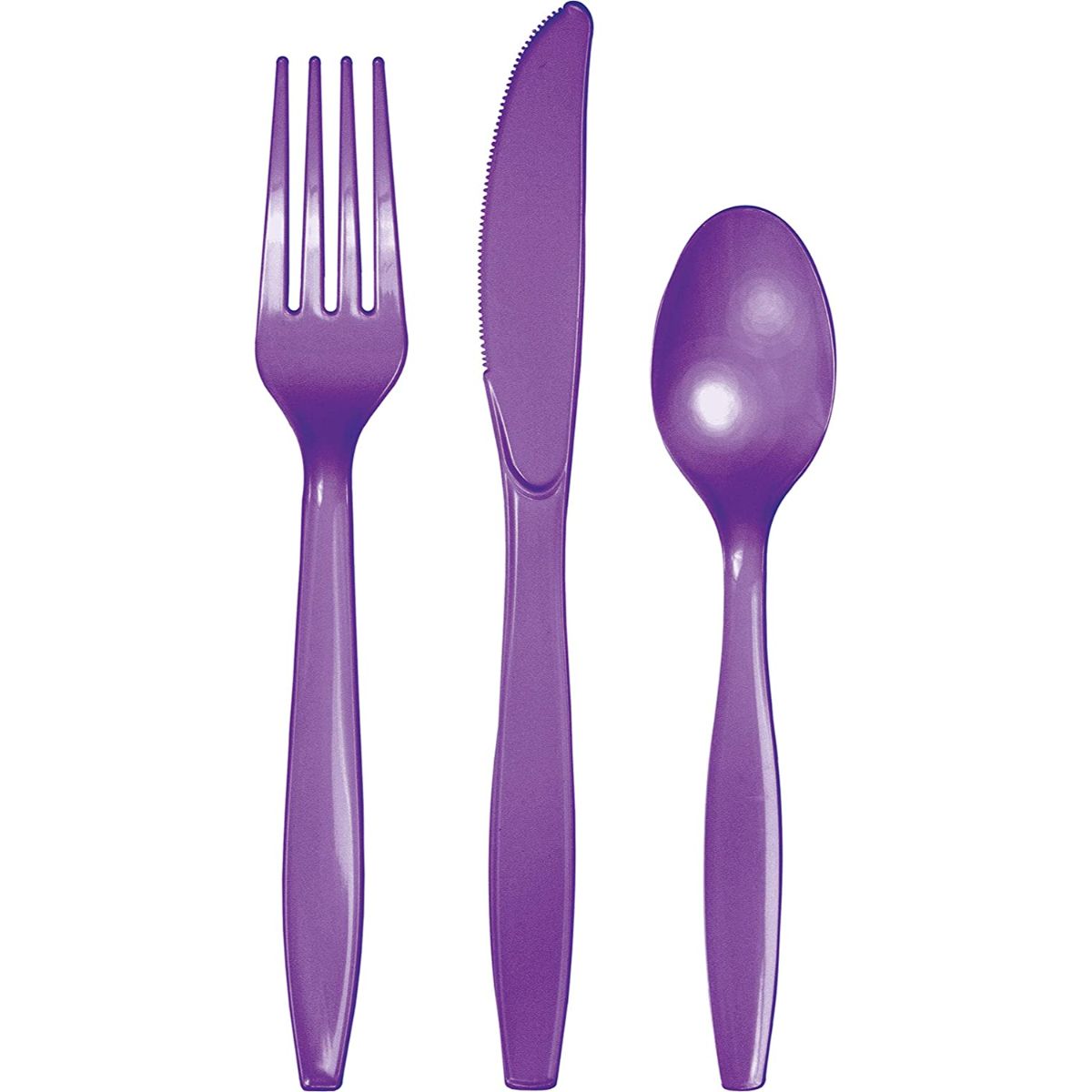 Cutlery Purple Set