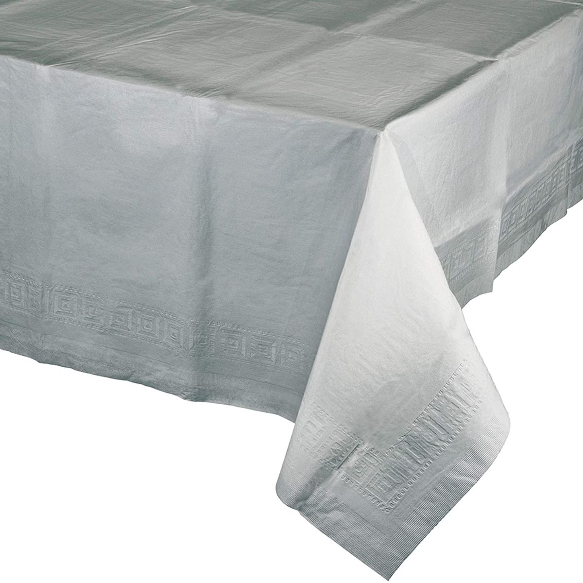 Creative Converting Plastic-Lined Tablecover