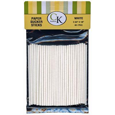 Suckerstick Lollipop Sticks 3-3/4 X 1/8" 50 or 1000 Count CK Products Lollipop Sticks - Bake Supply Plus