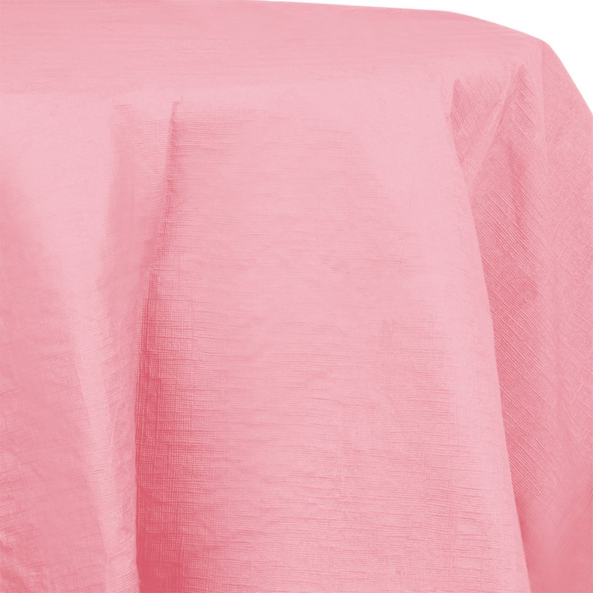 Creative Converting Round Plastic-Lined Tablecover