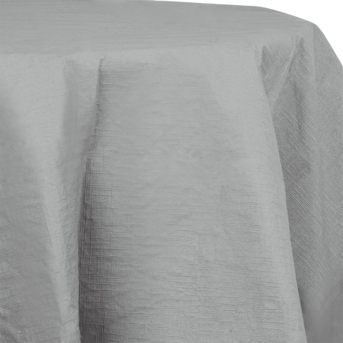 Creative Converting Round Plastic-Lined Tablecover