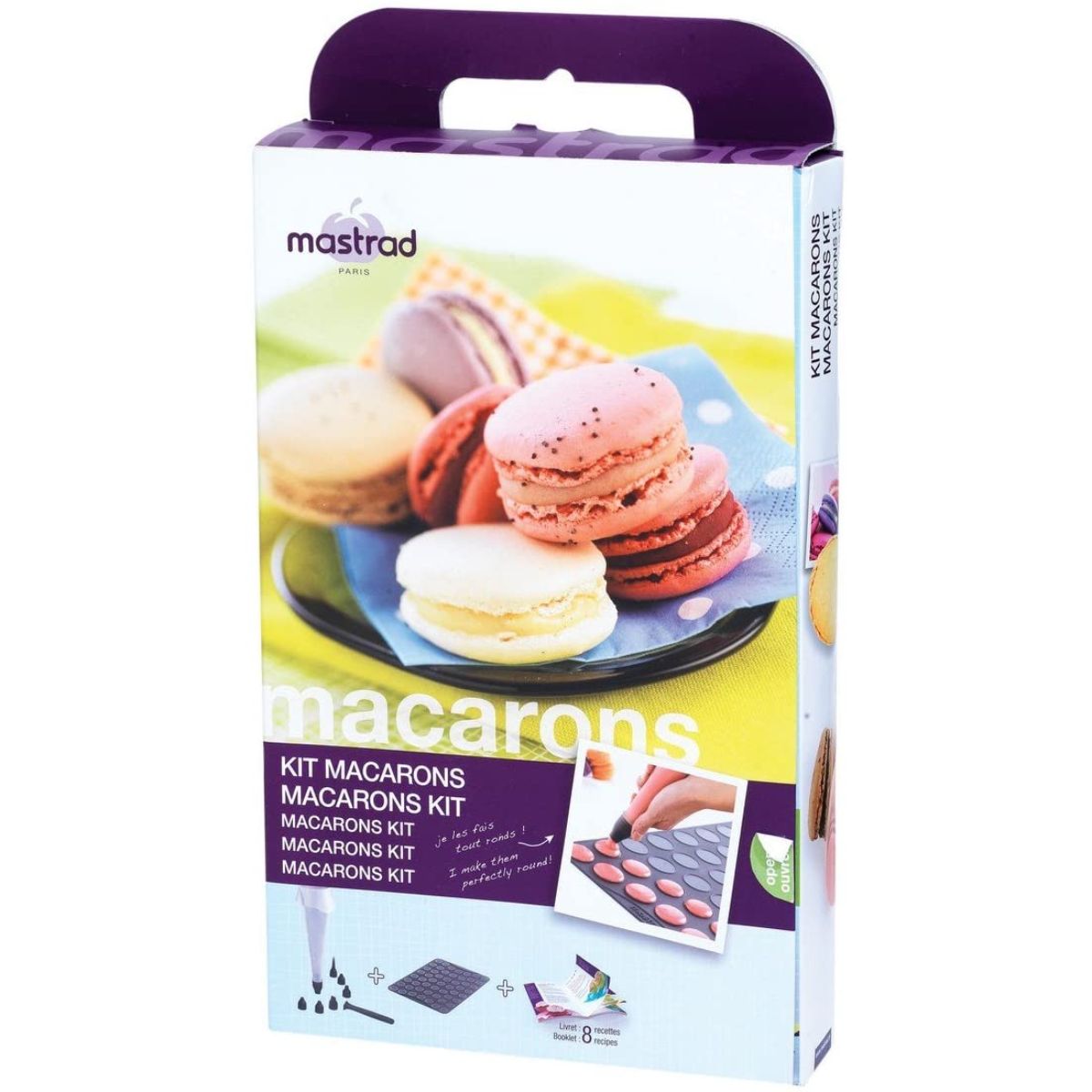 Mastrad Macarons Kit Charcoal
