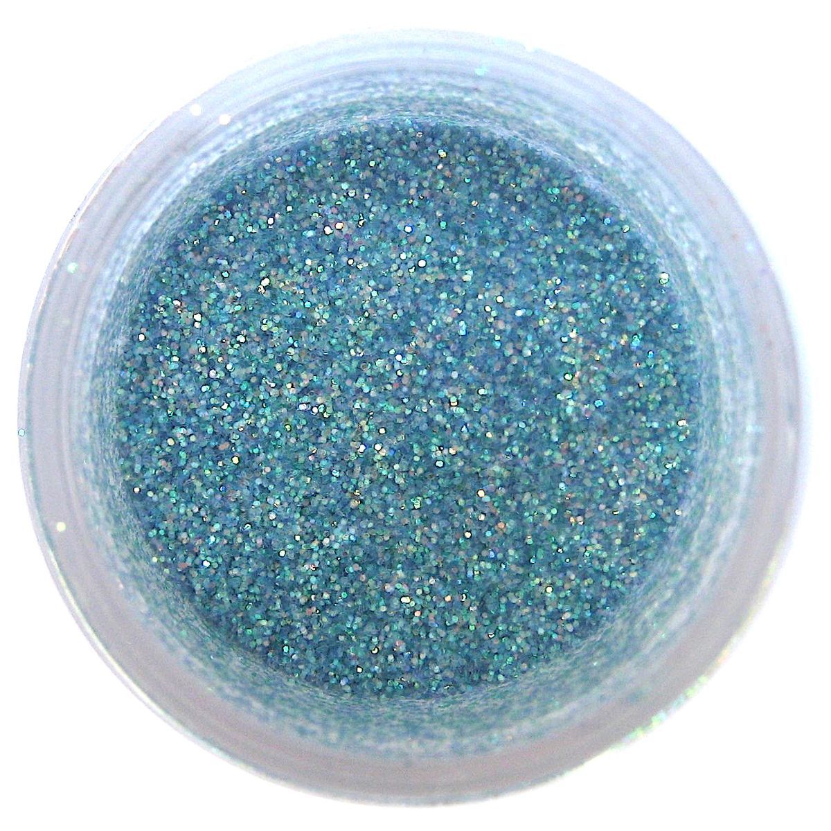 Aquamarine Hologram Disco Dust Sunflower Sugar Art Disco Dust - Bake Supply Plus