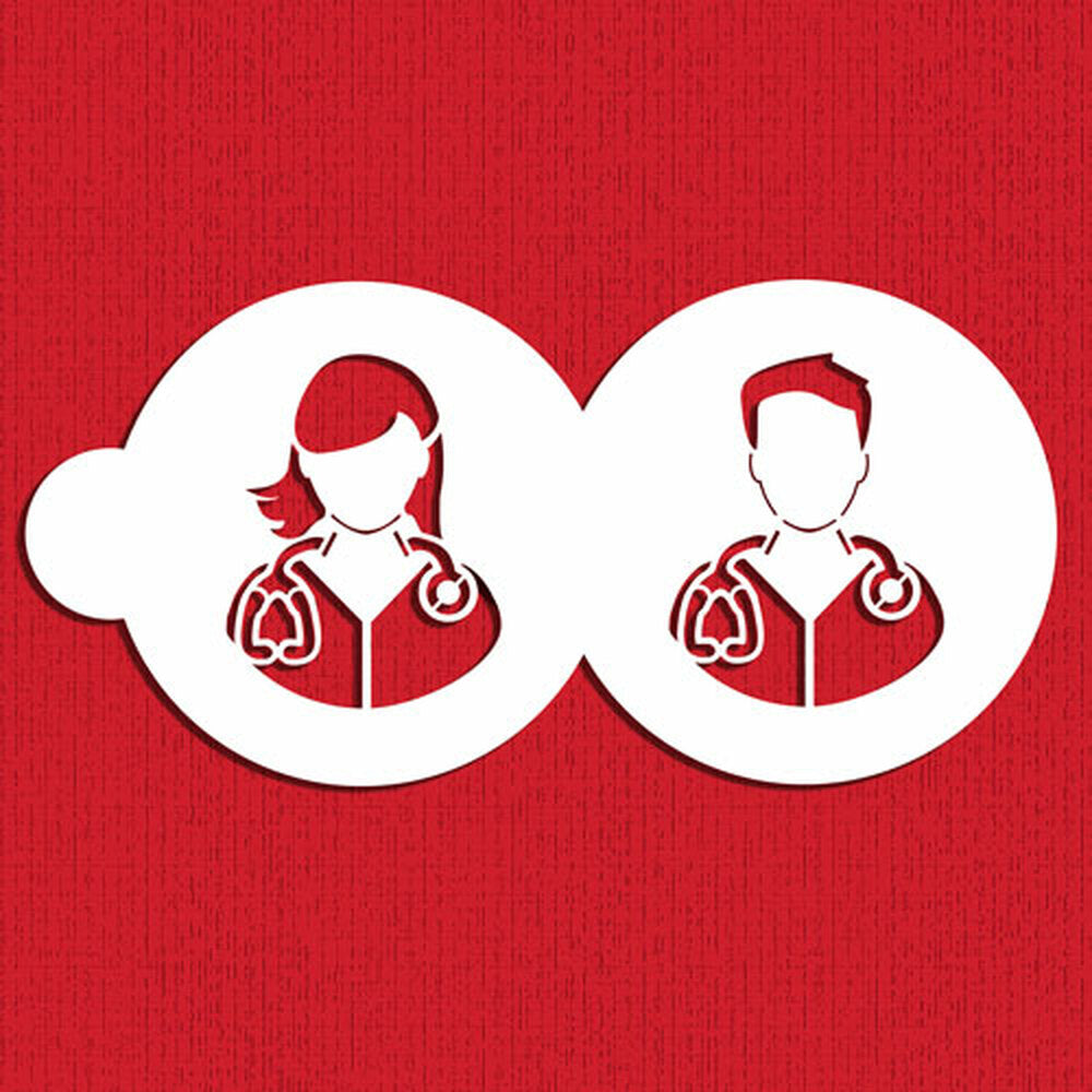 Nurse Cookie Stencil