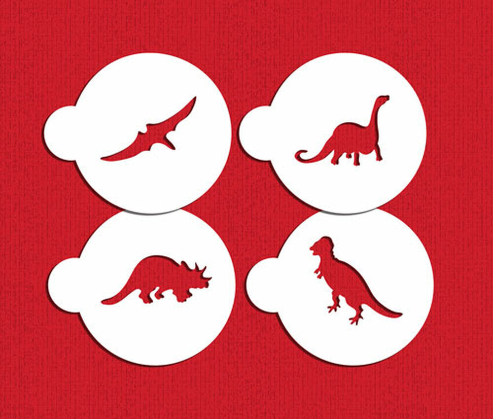 Dinosaur Set Cookie Stencil