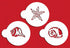 Shells Cookie Stencil