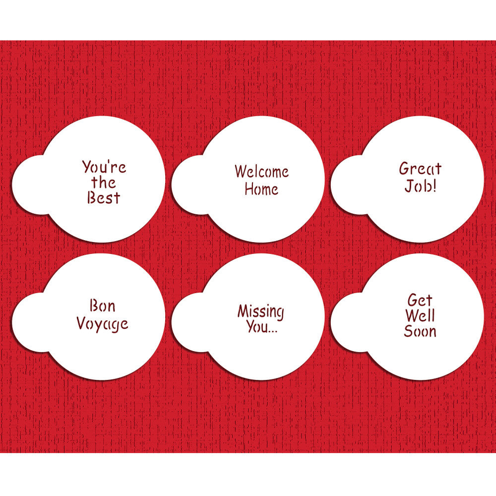 Special Occasions Tops Cookie Stencil