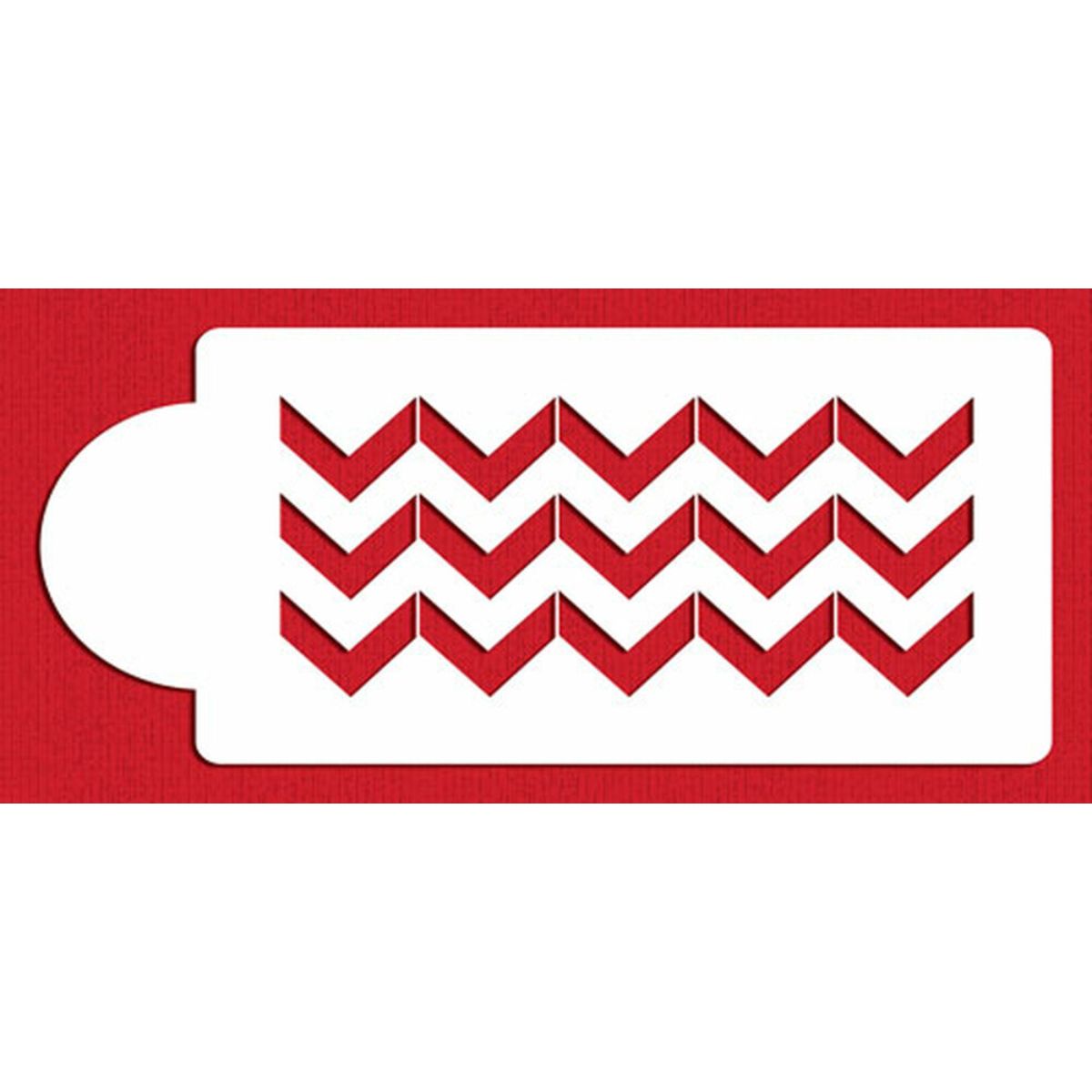 Wide Chevron Cake Stencil – Bake Supply Plus wide-chevron-cake-stencil-bake-supply-plus