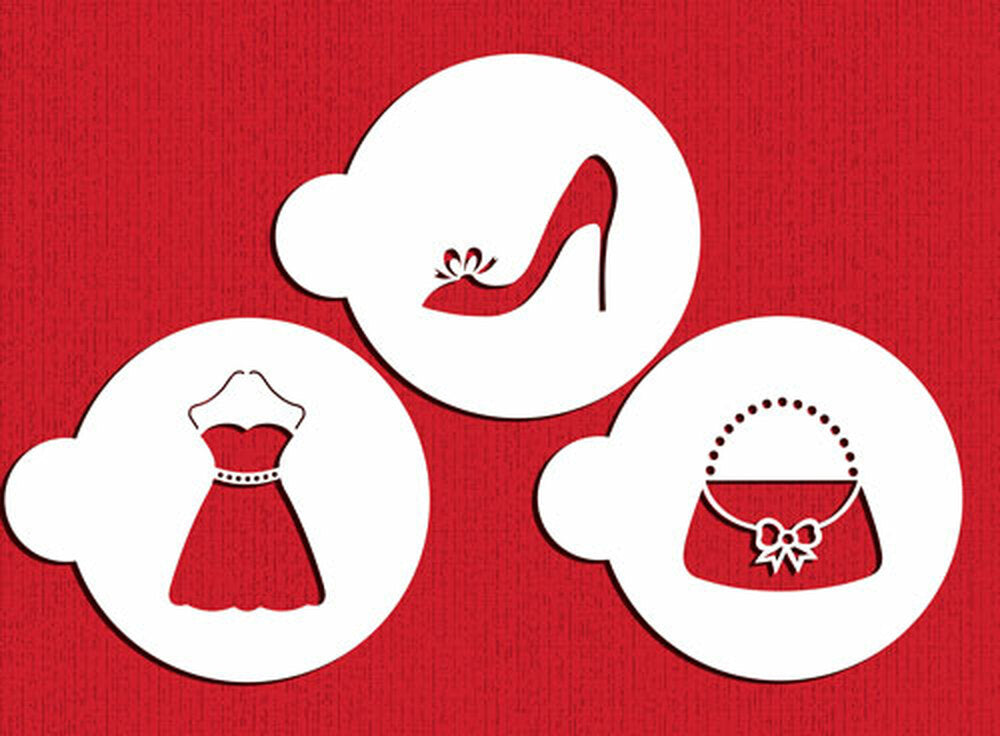 Fashionista Cookie Stencil