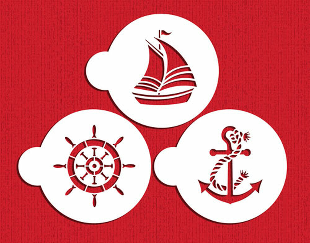 Sailors Delight Set Cookie Stencil