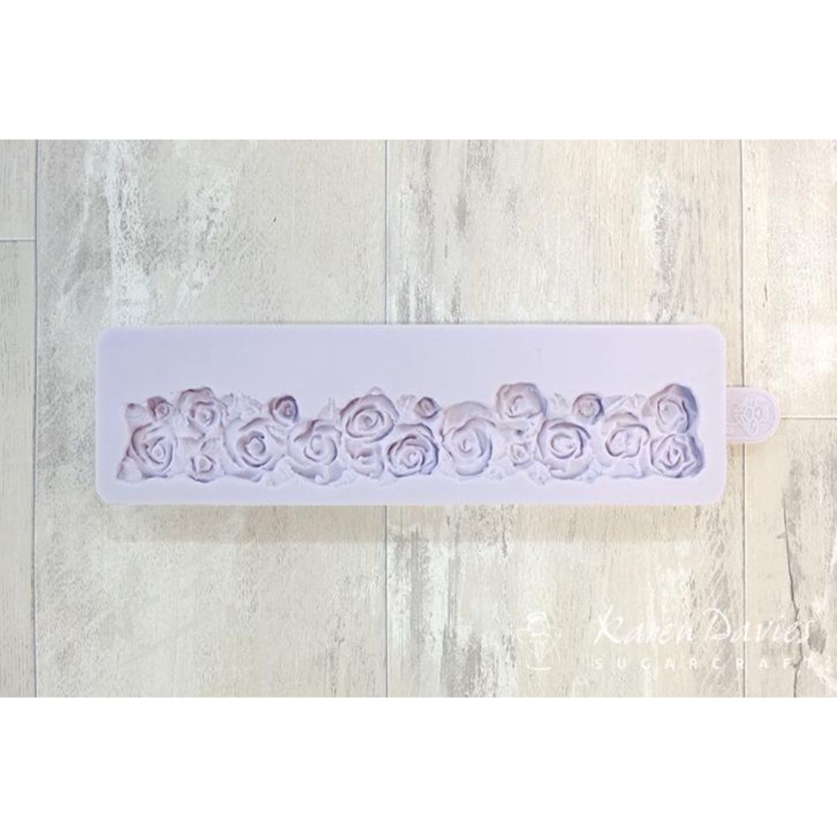 Karen Davies Piped Rose Border Mold