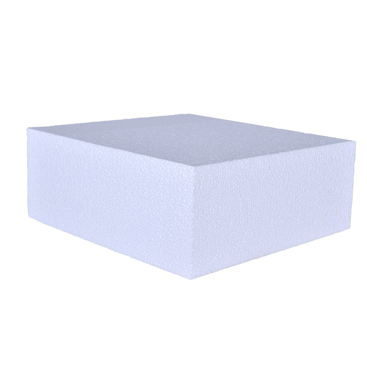 Foam Cake Dummies - 10x10x4 Square Bake Supply Plus Cake Dummy Square - Bake Supply Plus