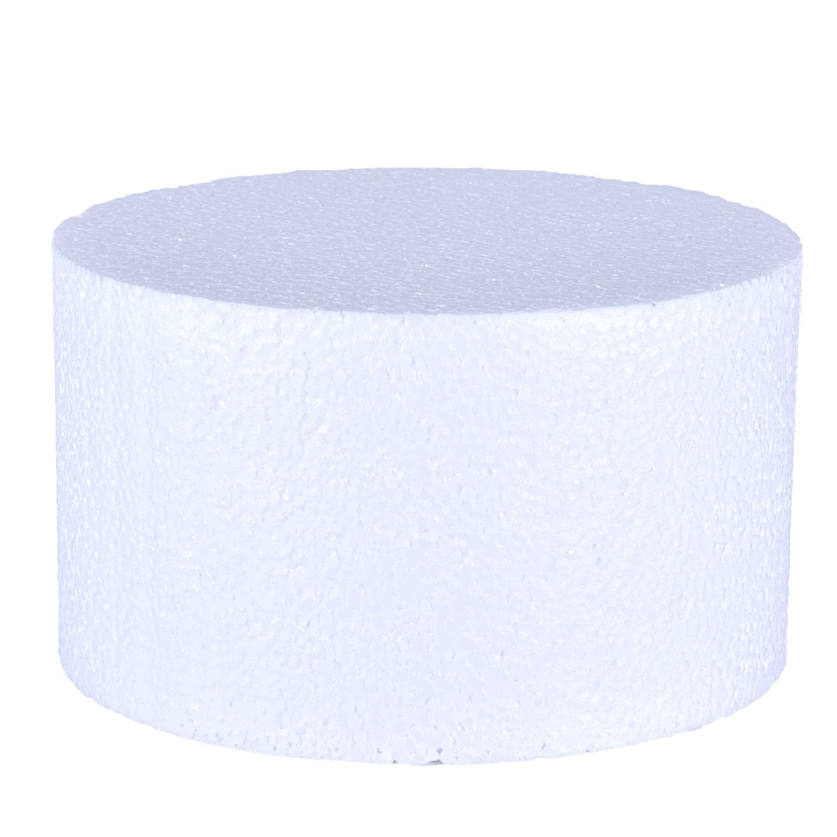 Foam Cake Dummies - 8x4 Round Bake Supply Plus Cake Dummy Round - Bake Supply Plus