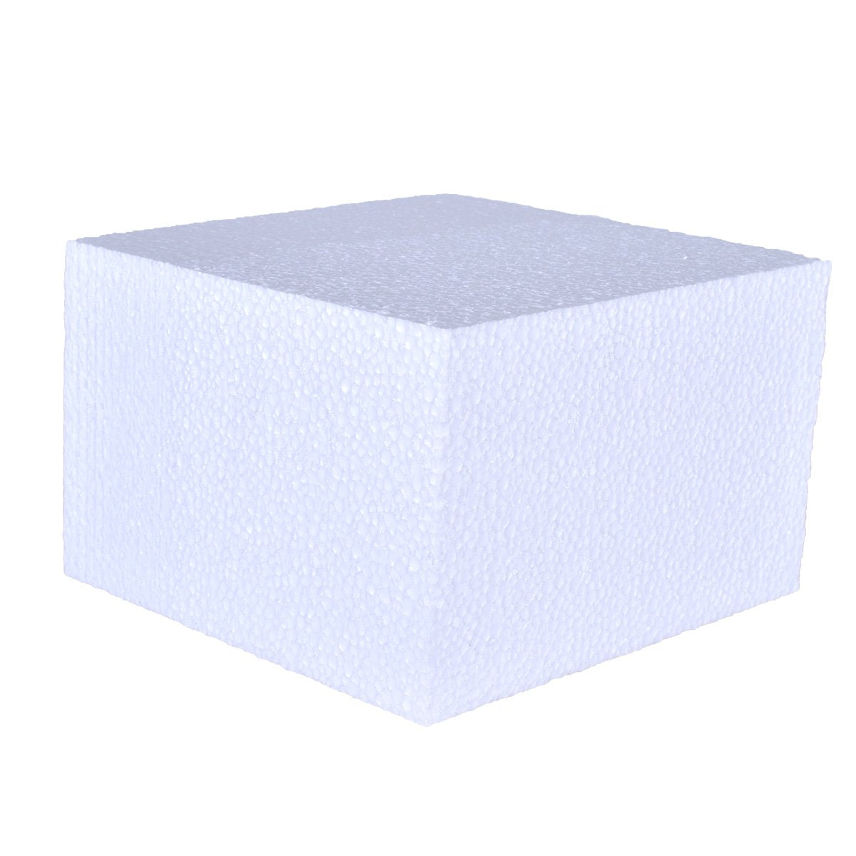 Foam Cake Dummies - 8x8x4 Square Bake Supply Plus Cake Dummy Square - Bake Supply Plus