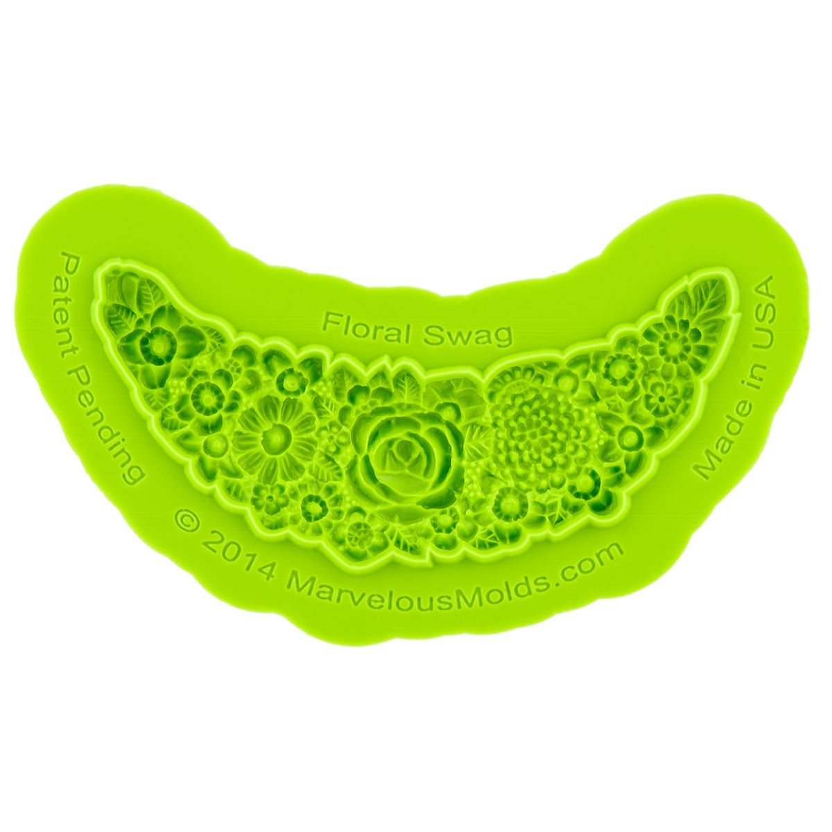 Floral Swag Mold - Bake Supply Plus