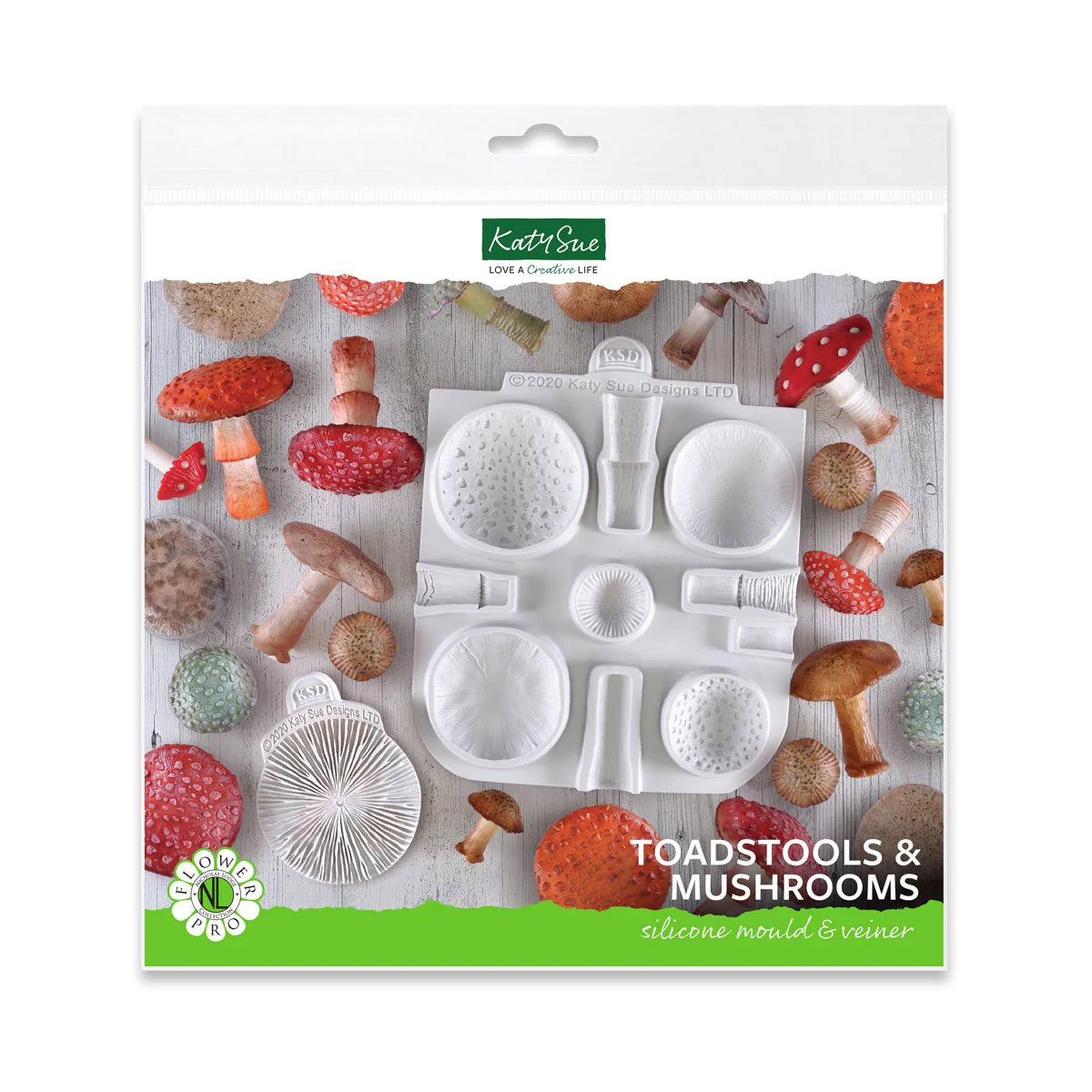  Mushrooms Silicone Mold, Toadstools Veiner Chocolate Molds for  Wedding Cake Decoration, Cupcake Toppers, Pudding, Cookie Crumble : Home &  Kitchen