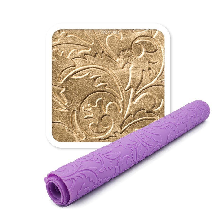 Filigree Damask Fondant Impression Mat NY Cake Impression Tool - Bake Supply Plus