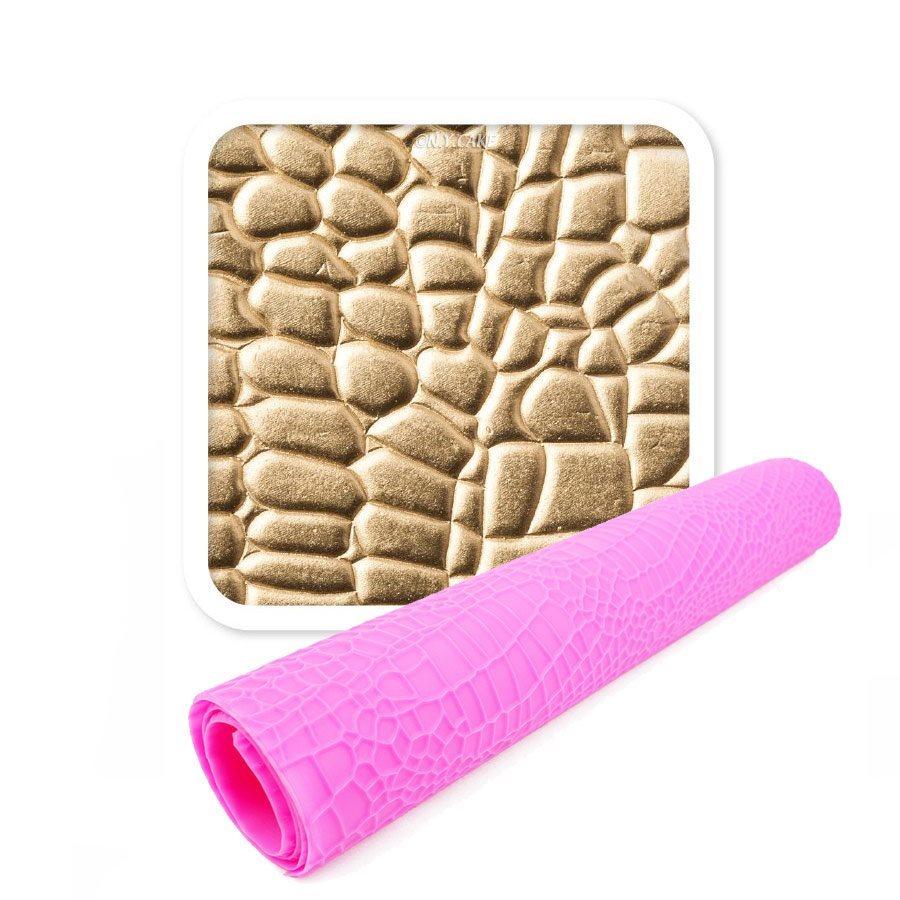 Crocodile Alligator Fondant Impression Mat NY Cake Impression Tool - Bake Supply Plus