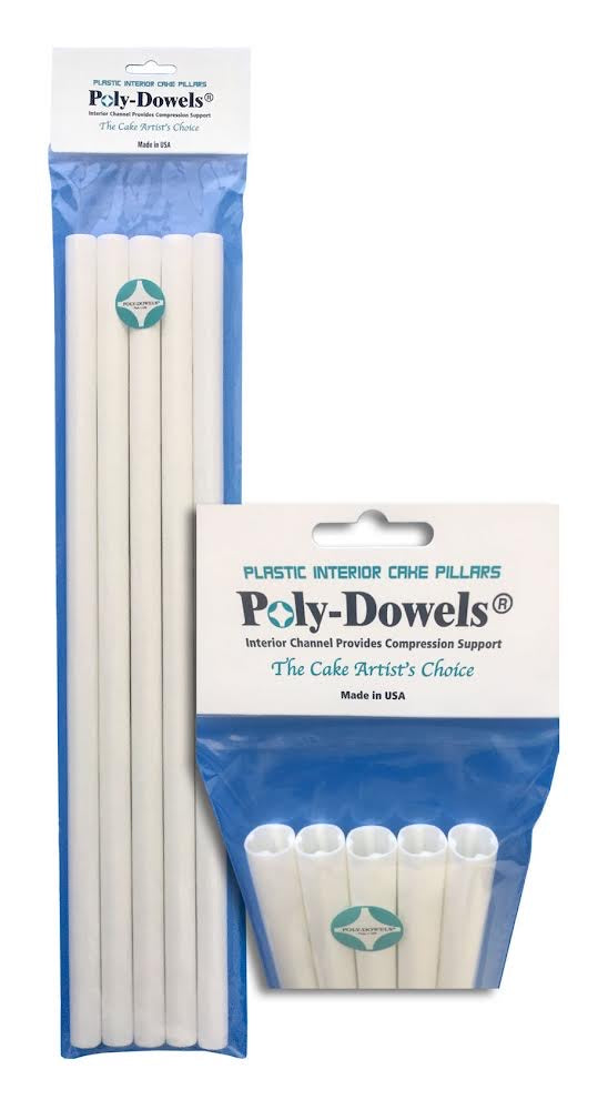 Poly-Dowels Large White Dowels