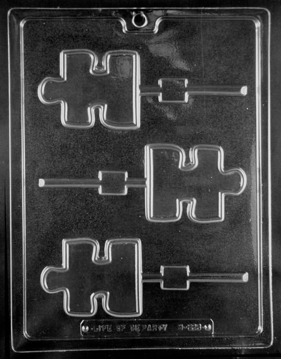 Puzzle Lollipop Autism Awareness M223