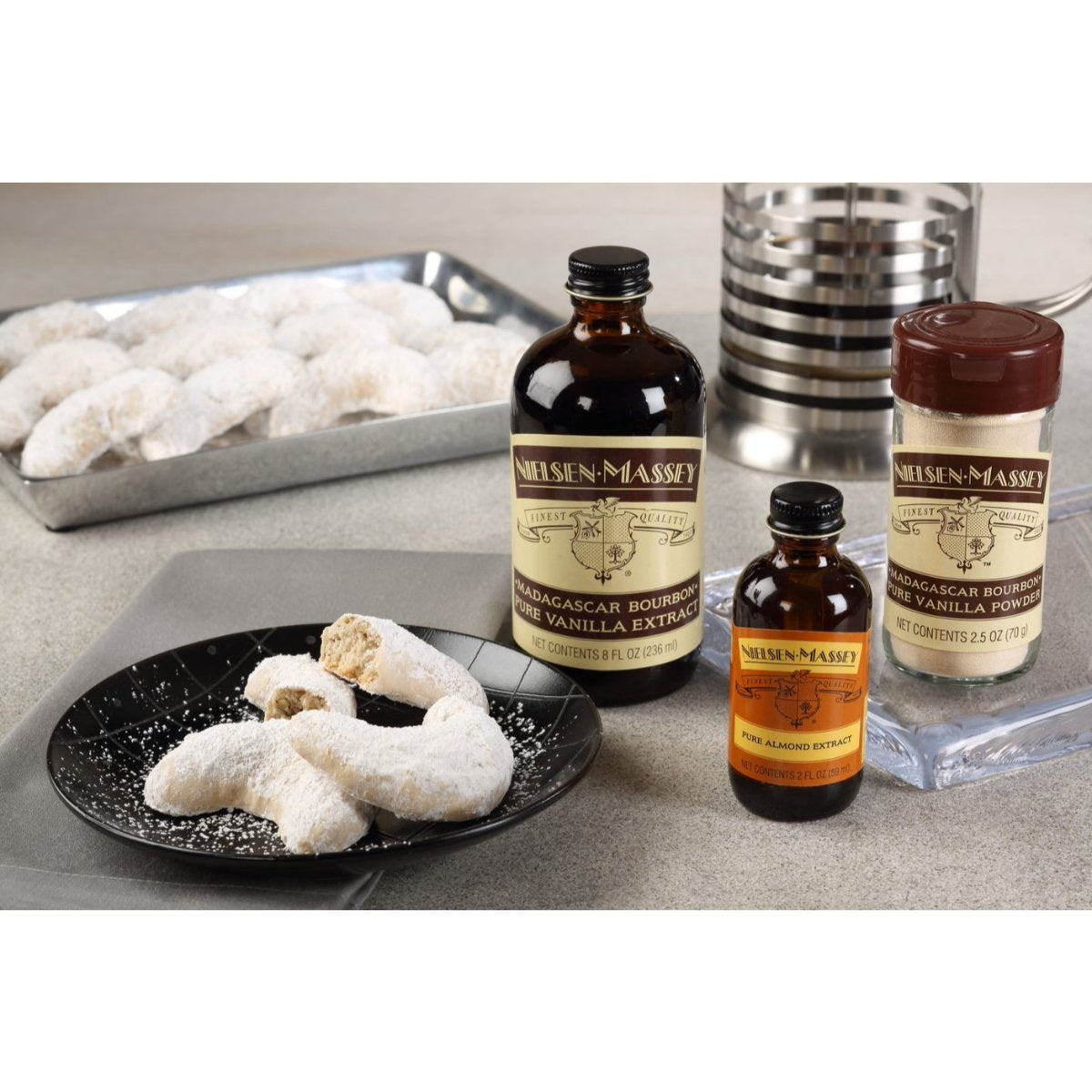 Pure Almond Extract — 2, 4, 18 oz - Bake Supply Plus