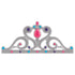 Mini Majestic Tiara Mold - Bake Supply Plus