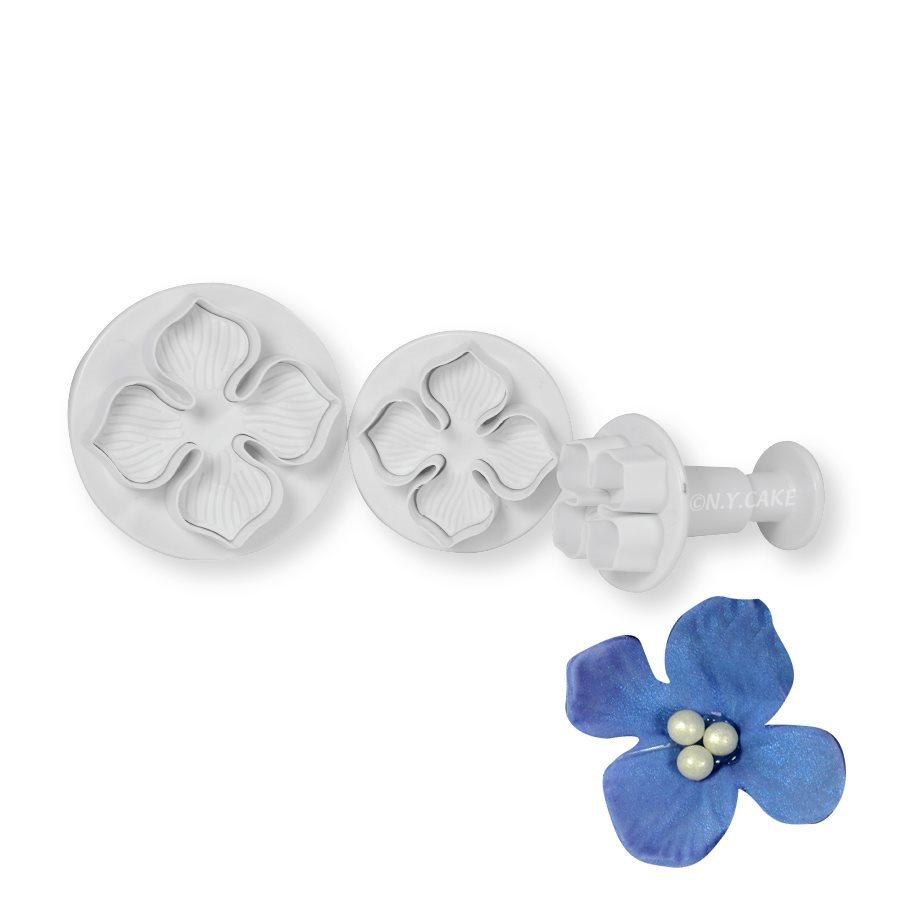 Hydrangea Plunger Cutter Set NY Cake Fondant Cutter - Bake Supply Plus