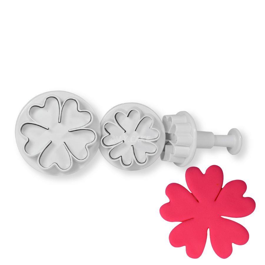 Primrose Plunger Cutter Set NY Cake Fondant Cutter - Bake Supply Plus