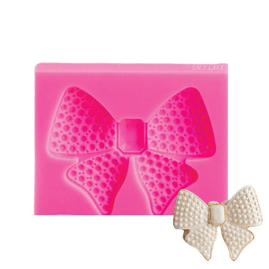 Diamond Encrusted Bow Mold NY Cake Silicone Mold - Bake Supply Plus