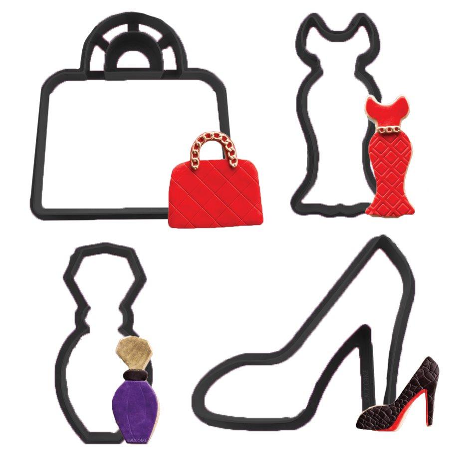 Fashionista Cookie Cutter Set NY Cake Cookie Cutter - Bake Supply Plus