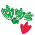 Fantasy Leaf Cutter Set of 4 NY Cake Fondant Cutter - Bake Supply Plus