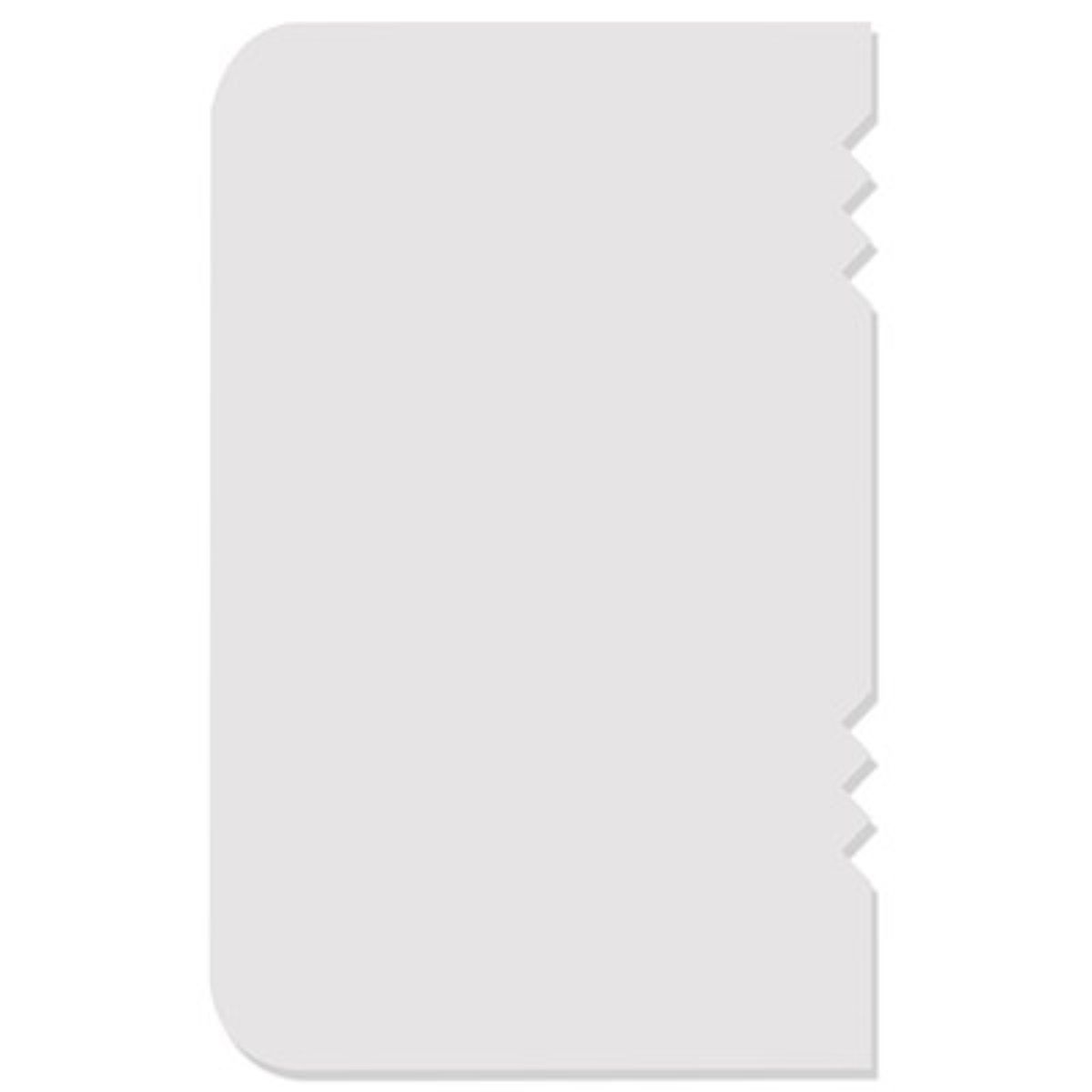 PME Patterned Edge Side Scrapers