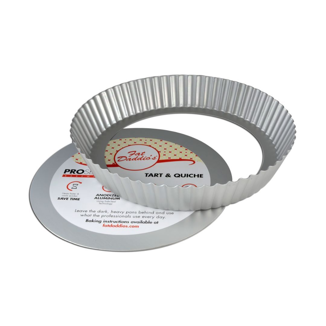 Fat Daddio's Removable Bottom Tart Pans — All Sizes - Bake Supply Plus